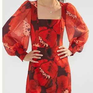 Anthropologie (Hutch) mini dress! Perfect for fall